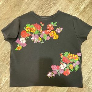 Zara black top size M